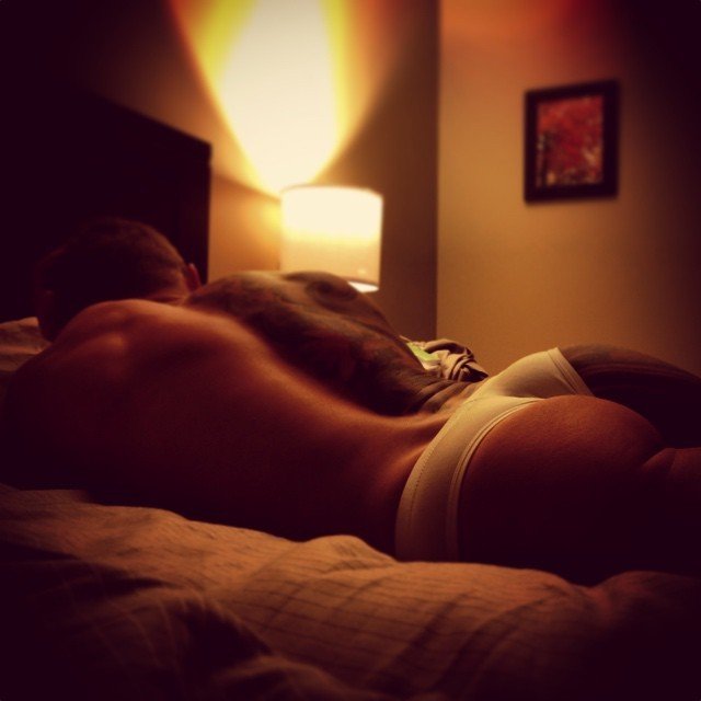 Photo by UESguys27 with the username @UESguys27,  May 24, 2015 at 10:49 PM and the text says 'tankjoey:

Last min #Humpday before bed. #tankmode #tankjoey #inkedmuscle #cheeky #tightywhities #men  #beef'
