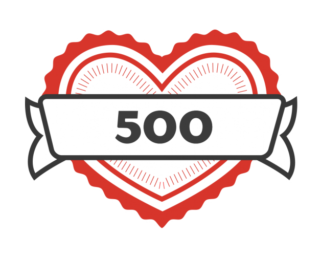 Photo by xxxlover with the username @xxxlover,  June 11, 2014 at 11:30 PM and the text says '500 likes! 
http://xxxxclara.tumblr.com/ #500  #likes  #tumblr  #milestone'