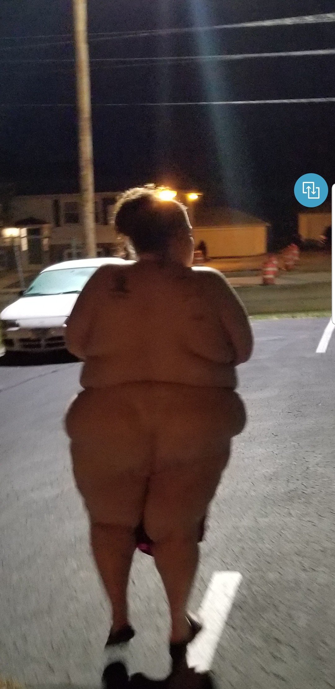 Photo by Ssbbwluver35 with the username @Ssbbwluver35, who is a verified user,  March 23, 2019 at 10:00 PM. The post is about the topic My BBWs and the text says 'I put this bitch in front of her balcony window to suck my dick, just to stand so people can see her nasty body ass and to fuck this fatty so everybody can see and watch at her at her apartment complex. Not to mention, I take her outside make her get..'