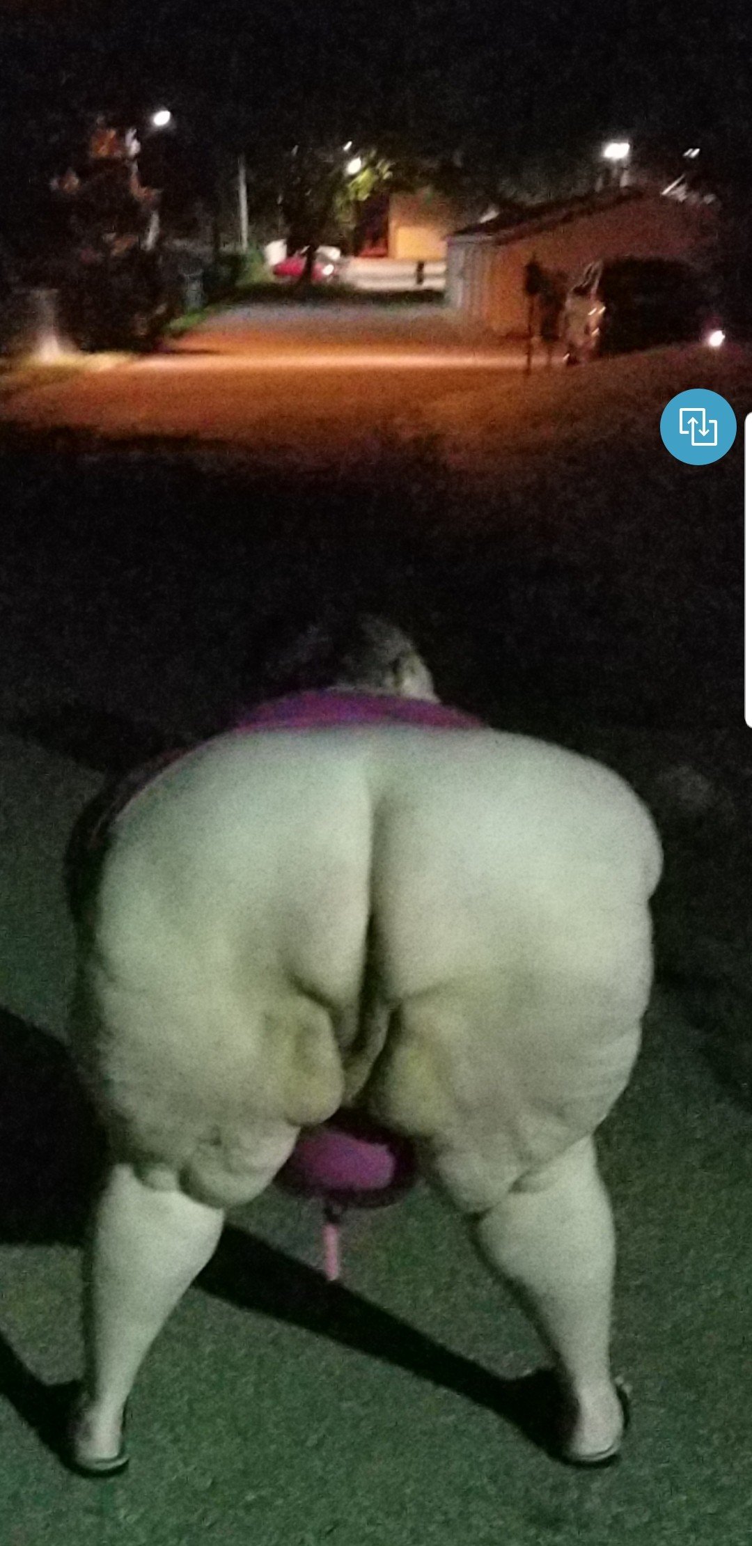 Photo by Ssbbwluver35 with the username @Ssbbwluver35, who is a verified user,  March 23, 2019 at 10:00 PM. The post is about the topic My BBWs and the text says 'I put this bitch in front of her balcony window to suck my dick, just to stand so people can see her nasty body ass and to fuck this fatty so everybody can see and watch at her at her apartment complex. Not to mention, I take her outside make her get..'