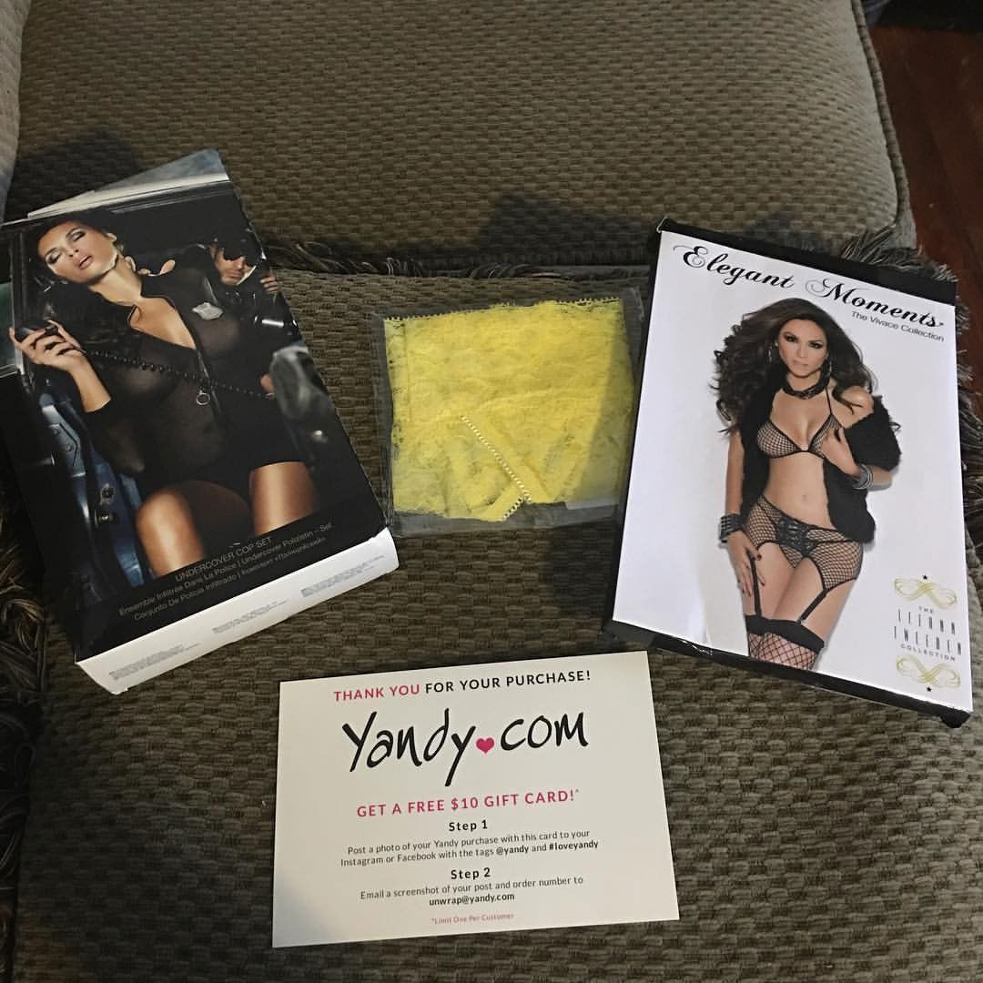 Photo by SammyStrips with the username @SammyStrips,  July 26, 2016 at 9:10 PM and the text says 'New goodies! #yandy #love yandy @yandy #yandy  #love'