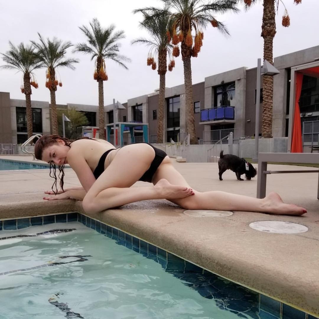 Photo by SammyStrips with the username @SammyStrips,  January 17, 2019 at 1:48 AM and the text says 'Just lounging by the pool on a warm January day ☀️
https://www.instagram.com/p/Bst8F2pFJ49/?utm_source=ig_tumblr_share&amp;igshid=9j99jm3tilky'