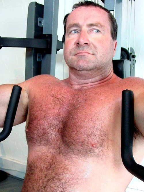 Photo by Hairy Musclebears with the username @hairymusclebears,  March 18, 2023 at 2:27 PM. The post is about the topic Carolina Jim Musclebear and the text says 'Musclebear Gym Daddy from GLOBALFIGHT com  --  #gym #muscle #musclebear #muscledaddy #gaybear #gaydaddy'