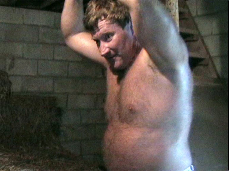 Photo by Hairy Musclebears with the username @hairymusclebears,  January 8, 2020 at 4:14 AM. The post is about the topic GayTumblr and the text says 'Farm Daddy Gay Bondage from USAFUR.com personals webcams #farm #ranch #daddy #gay #bondage #bdsm #roughsex'