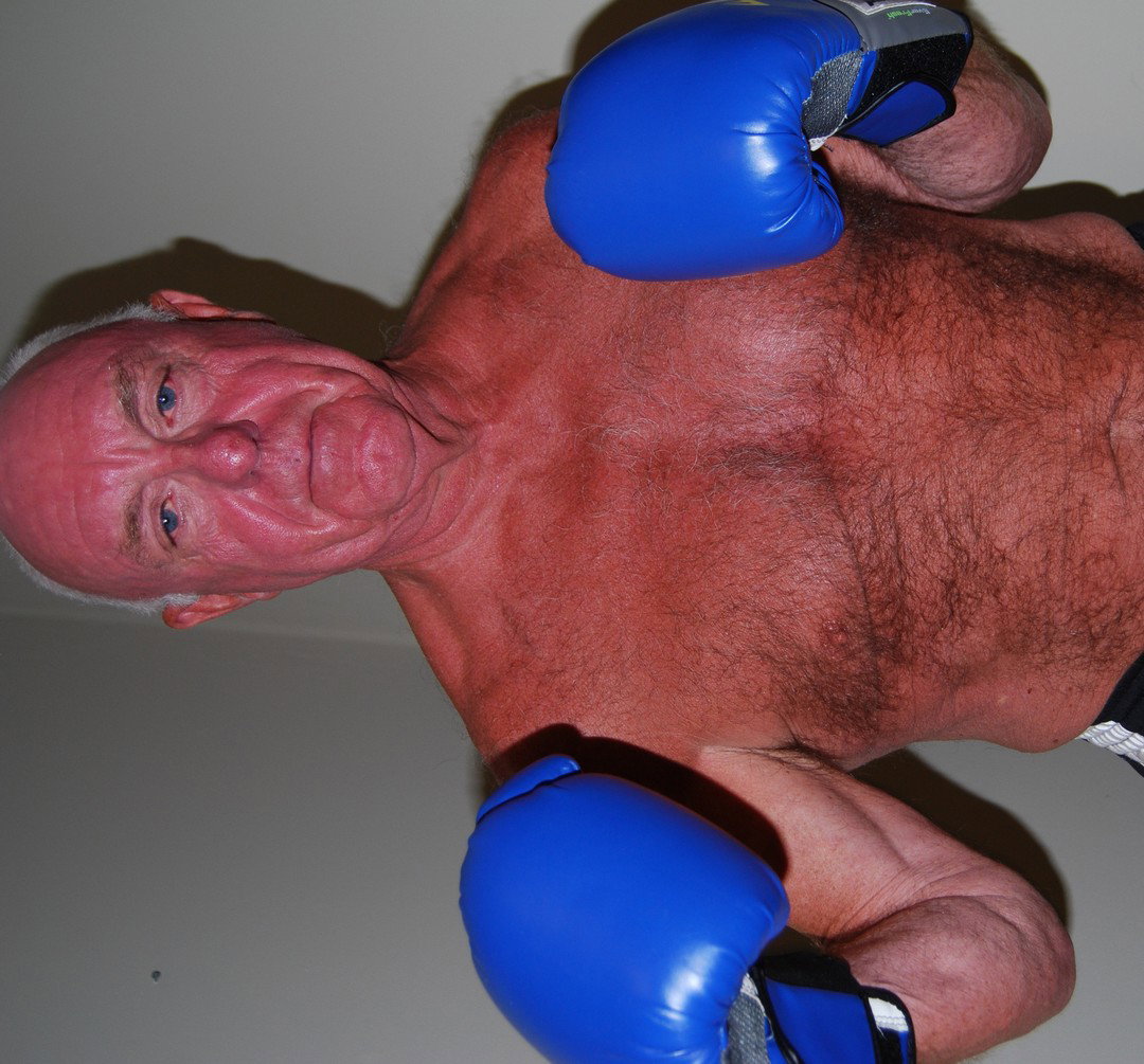 Photo by Hairy Musclebears with the username @hairymusclebears,  August 9, 2019 at 12:12 PM. The post is about the topic GayTumblr and the text says 'Nude Boxing Silverdaddy Grandaddy from GLOBALFIGHT.com personals  #gaybear #gayspain #gaywrestling #gaypits #baldmen #beardedmen #menwithbeards #hairyarmpits #hairypits #sweatyarmpits #sweatypits #instasport #instaathlete #instaarmpits #hotjock..'
