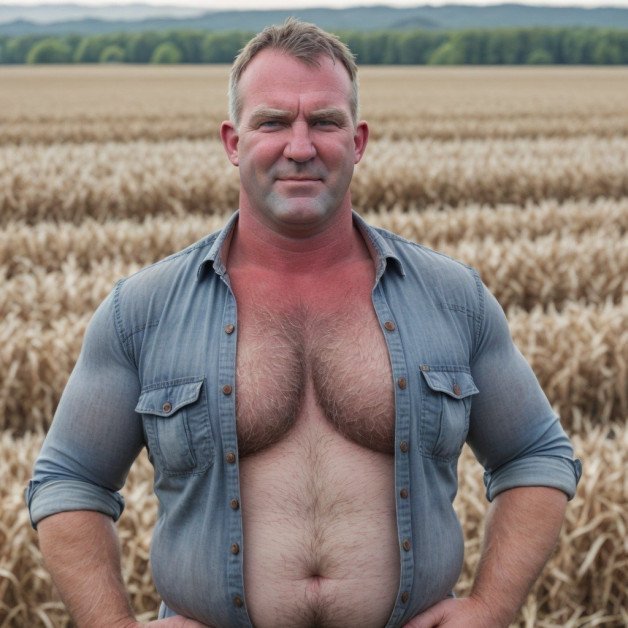 Photo by Hairy Musclebears with the username @hairymusclebears,  April 24, 2024 at 1:35 PM. The post is about the topic GayTumblr and the text says 'Farm Dad from GLOBALFIGHT com  --  #gaydaddie #gaydaddy #gaylove #gayrelationship #gaycouple #gaypride #gayfamily #gayfather #gayparenting #gaylife'
