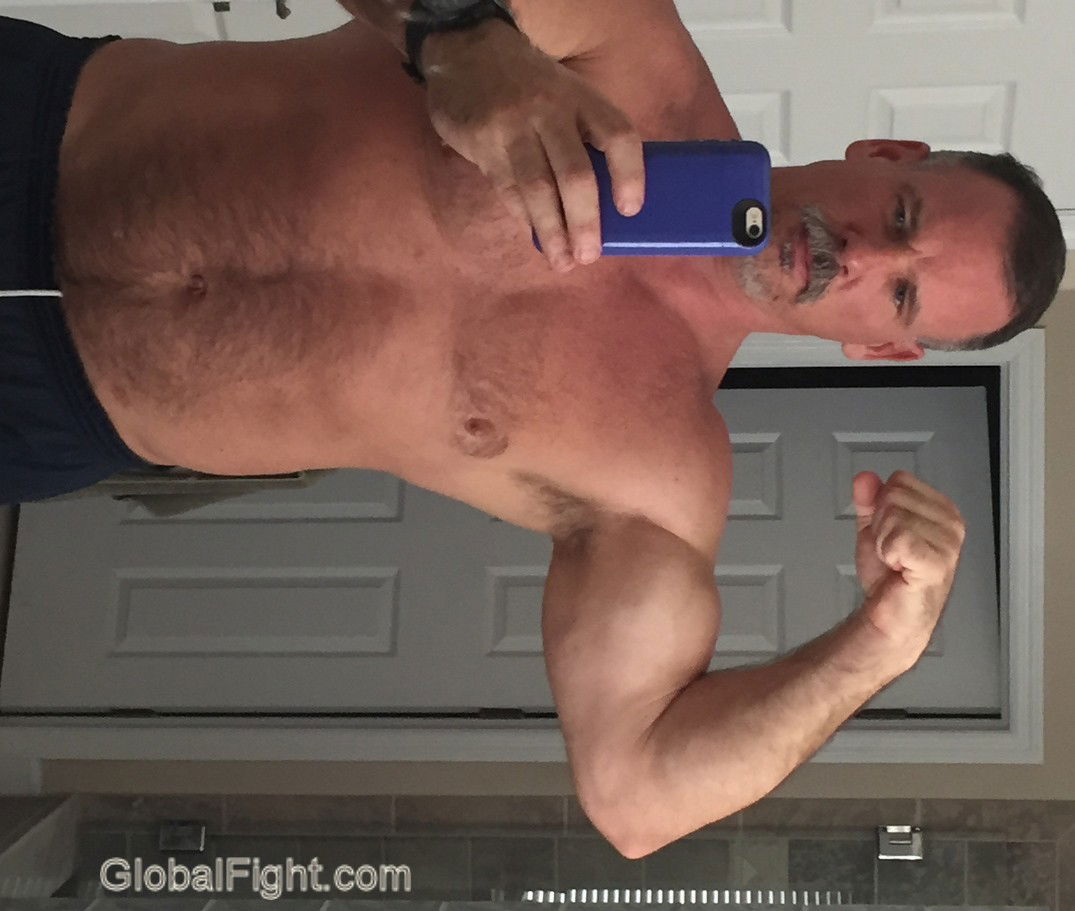 Album by Hairy Musclebears with the username @hairymusclebears,  February 8, 2020 at 1:47 AM and the text says 'Florida Gay Muscle Daddy CHIP from GLOBALFIGHT profiles FEEL FREE TO REBLOG #florida #muscle #daddy #chip'