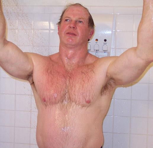 Album by Hairy Musclebears with the username @hairymusclebears,  July 2, 2019 at 12:03 PM. The post is about the topic Gay Hairy Men and the text says 'Wet Redneck Gay Daddy Showering from USAFUR.com videos  #hairychest #hairygay #hairyman #hairybody #brawny #burly #manager #contractor #hairy #daddy #bear #gay #brave #fag #fuzzy #gayhairy #hairymen #hairychest #hair #sir #pappa #pop #papi #grandpa..'