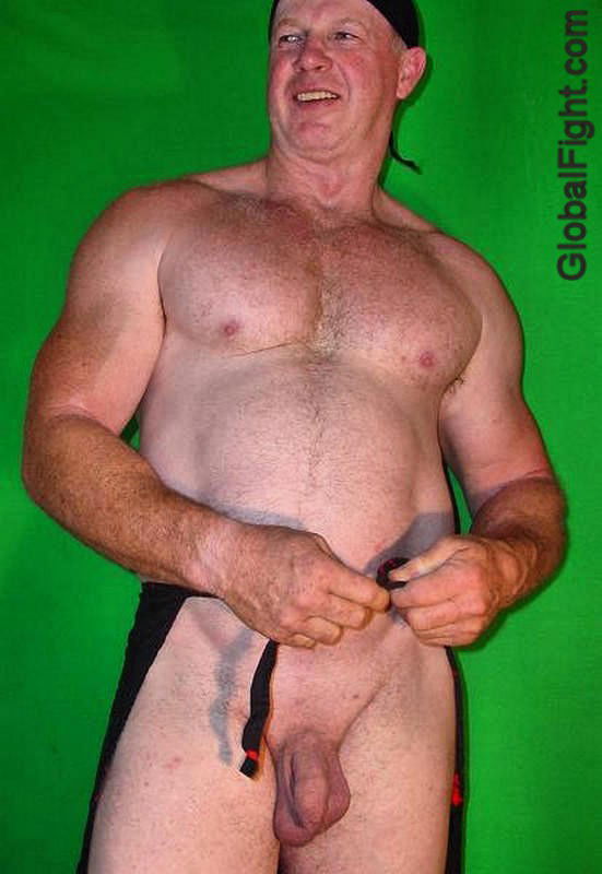 Photo by Hairy Musclebears with the username @hairymusclebears,  July 31, 2020 at 12:54 PM. The post is about the topic Musclebear Daddy and the text says 'Sexy Older Muscle Man from GLOBALFIGHT profiles #sexy #older #muscle #man #cowboy #grandaddy #grandpa #boating #lake'