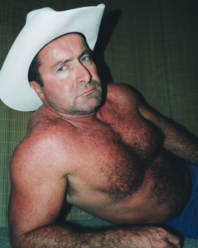 Photo by Hairy Musclebears with the username @hairymusclebears,  July 21, 2019 at 12:38 PM. The post is about the topic Carolina Jim Musclebear and the text says 'Cowboy Musclebear Jackingoff Daddy from USAFUR.com videos and personals #bigmusclebear #hairyman #hairymuscle #stockybear #gaymusclebear #290lbs #hairychest #burlymale #bullneck #beefybear #beefymale #bully #portraits #gayindia #health #exercise #brawny..'