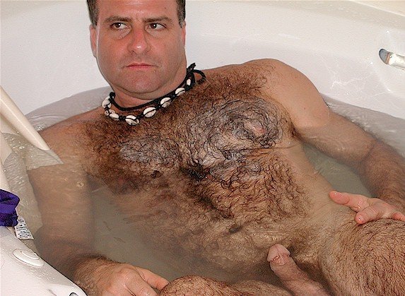 Photo by Hairy Musclebears with the username @hairymusclebears,  October 10, 2019 at 12:43 PM. The post is about the topic GayTumblr and the text says 'Hairy Man Bathing Daddy from USAFUR.com personals  #silverfox #gayperu #graydaddy #graybear #hairychest #graychesthair #gayredneck #gaycountryboy #gaycountrypup #redneckpup #bear #beargay #bearstyle #Hairybear #picsbybears #GayDaddy #Instagay #GayChub..'