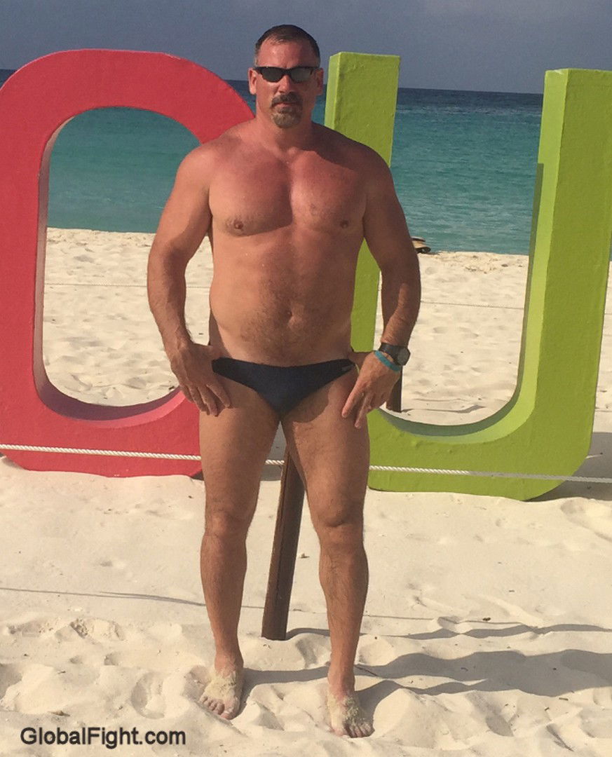 Album by Hairy Musclebears with the username @hairymusclebears,  February 8, 2020 at 1:47 AM and the text says 'Florida Gay Muscle Daddy CHIP from GLOBALFIGHT profiles FEEL FREE TO REBLOG #florida #muscle #daddy #chip'