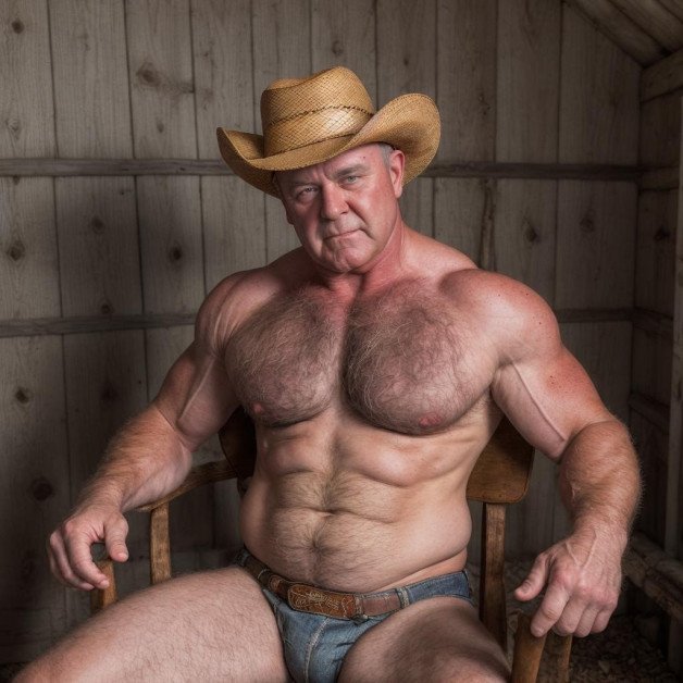 Photo by Hairy Musclebears with the username @hairymusclebears,  May 2, 2024 at 8:29 PM. The post is about the topic Gay Hairy Men and the text says 'Musclebear Cowboy from GLOBALFIGHT com  --  #musclebear #fitbear #beastmode #strongbear #bearstrength #bearfitness #bearpower #bearmuscles #bearworkout #beargains'