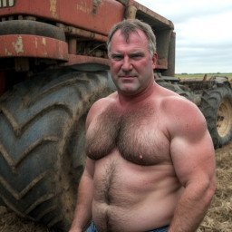 Photo by Hairy Musclebears with the username @hairymusclebears,  April 23, 2024 at 9:45 PM. The post is about the topic Gay and the text says 'Gay Farmer from GLOBALFIGHT com  --  #GayFarmers #LGBTQFarmers #ProudFarmers #FarmersOfLove #RainbowFarmers #QueerFarmers #FarmersWithPride #LoveOnTheFarm #HarvestingEquality #FarmingWithDiversity'
