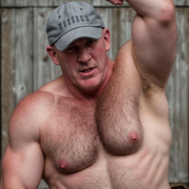 Photo by Hairy Musclebears with the username @hairymusclebears,  May 1, 2024 at 12:50 AM. The post is about the topic Gay Hairy Men and the text says 'Bearcub Farmer from GLOBALFIGHT com  --  #hairyman #hairyguys #hairychest #hairybody #hairyarms #hairyback #hairybeard #hairyselfie #hairyguy'