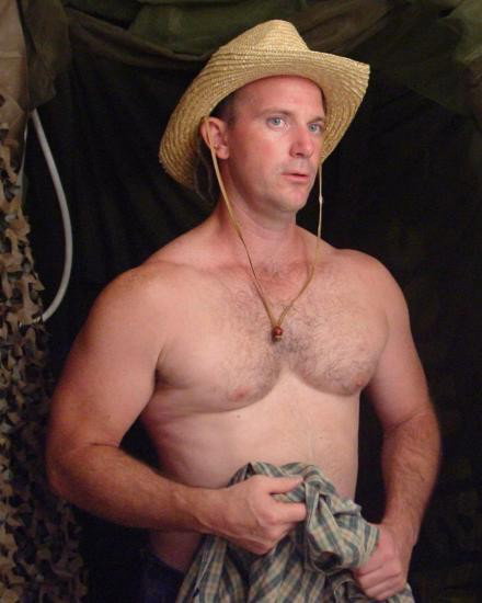 Photo by Hairy Musclebears with the username @hairymusclebears,  September 30, 2019 at 11:45 AM. The post is about the topic GayTumblr and the text says 'Gay Hairy Cowboy Jackoff from USAFUR.com personals  #gayjock #jockstrap #gayunderwear #gaydude #gayfollow #shirtlessguys #shirtlessmen #flexfriday #gayarmpitfetish #sweatyarmpits #sweatypits #hairypits #musclebear #gaydaddy #hairymen'