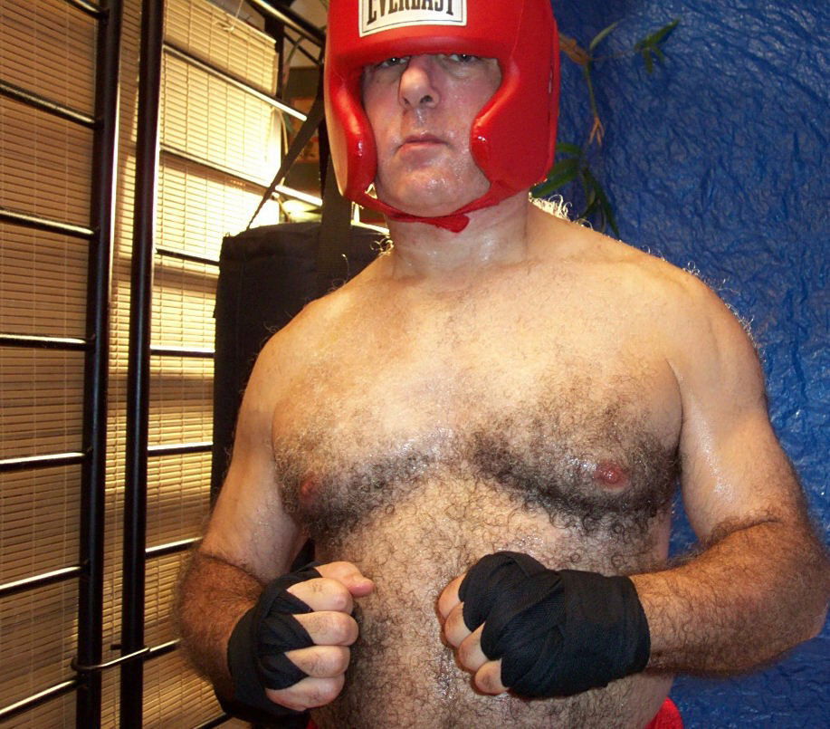 Photo by Hairy Musclebears with the username @hairymusclebears,  July 15, 2019 at 7:19 PM. The post is about the topic GayTumblr and the text says 'Hairy Gay Silverdaddy BDSM Boxing from USAFUR.com videos #daddy #husband #boyfriend #bestfriend #gym #workout #gay #musclebull #beefybear #flexing #bodybuilder #gayvegas #bodybuilding #hairymuscle #hairybody #hairychest #chesthair #bear #pecs #woof..'