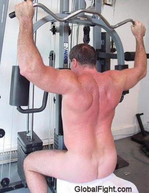 Photo by Hairy Musclebears with the username @hairymusclebears,  March 1, 2021 at 7:46 PM. The post is about the topic GayTumblr and the text says 'Naked Muscleman Gym VIEW HIS DAILY NUDIST POSTS of himself on his homepage at https://onlyfans.com/hairymusclebeardaddy   ---   #naked #muscleman #gym #nudist #onlyfansmodel #gayonlyfans #onlyfansgay #onlyfansmen #onlyfansman #onlyfansgay #gayonlyfans'