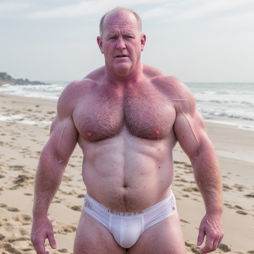 Photo by Hairy Musclebears with the username @hairymusclebears,  May 28, 2024 at 12:20 AM. The post is about the topic GayTumblr and the text says 'Daddy Ken from GLOBALFIGHT com'
