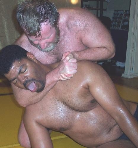 Photo by Hairy Musclebears with the username @hairymusclebears,  August 28, 2019 at 12:45 PM. The post is about the topic GayTumblr and the text says 'Black Musclebear Daddy Wrestling from GLOBALFIGHT.com personals #black #man #wrestling  #hunk #instastud #gaymusclestud #gaymusclehunk #gaymuscleboy #fitfam #fitness #fitnessmotivation #gymaddict #gayfitness #workout #armworkout #workinprogress #gaylove..'