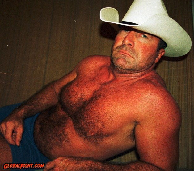 Photo by Hairy Musclebears with the username @hairymusclebears,  August 24, 2021 at 3:17 AM. The post is about the topic Carolina Jim Musclebear and the text says 'Gay Cowboy Daddy VIEW HIS DAILY NUDE POSTS on his page at    ---   #cowboy #gay #redneck #musclebear #nude #naked #bi #bisexual #hairy #hairyballs #cock #dick #onlyfans #hairyman #hairydaddy #gaydaddy #gaybear'