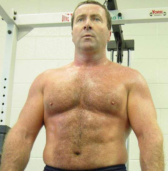 Album by Hairy Musclebears with the username @hairymusclebears,  May 30, 2019 at 12:50 PM. The post is about the topic Carolina Jim Musclebear and the text says 'Gay Muscledaddy Naked Gym from USAFUR.com videos #bulge #underwear #briefs #offseasonmuscle #over250lbs #tattoedbear #speedobear #wrestlebear #beefybears #offseasonmuscle #over200lbs #tattoedbear #speedobear #wrestlebear #cigarbear #growlr #scruff..'