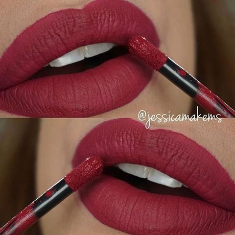 Photo by Natasha Steele with the username @Natasha-Steele,  April 5, 2016 at 3:36 AM and the text says 'universodamaquiagem-oficial:

Beautiful color!

@dailuscolor “Pecado”
✨✨
Swatched by
@jessicamakems @jessicamakems @jessicamakems 
✨✨

 #amazing #auroramakeup #anastasiabeverlyhills #beauty #beautiful  #eyes #eyemakeup #fashion  #girls #instamood..'