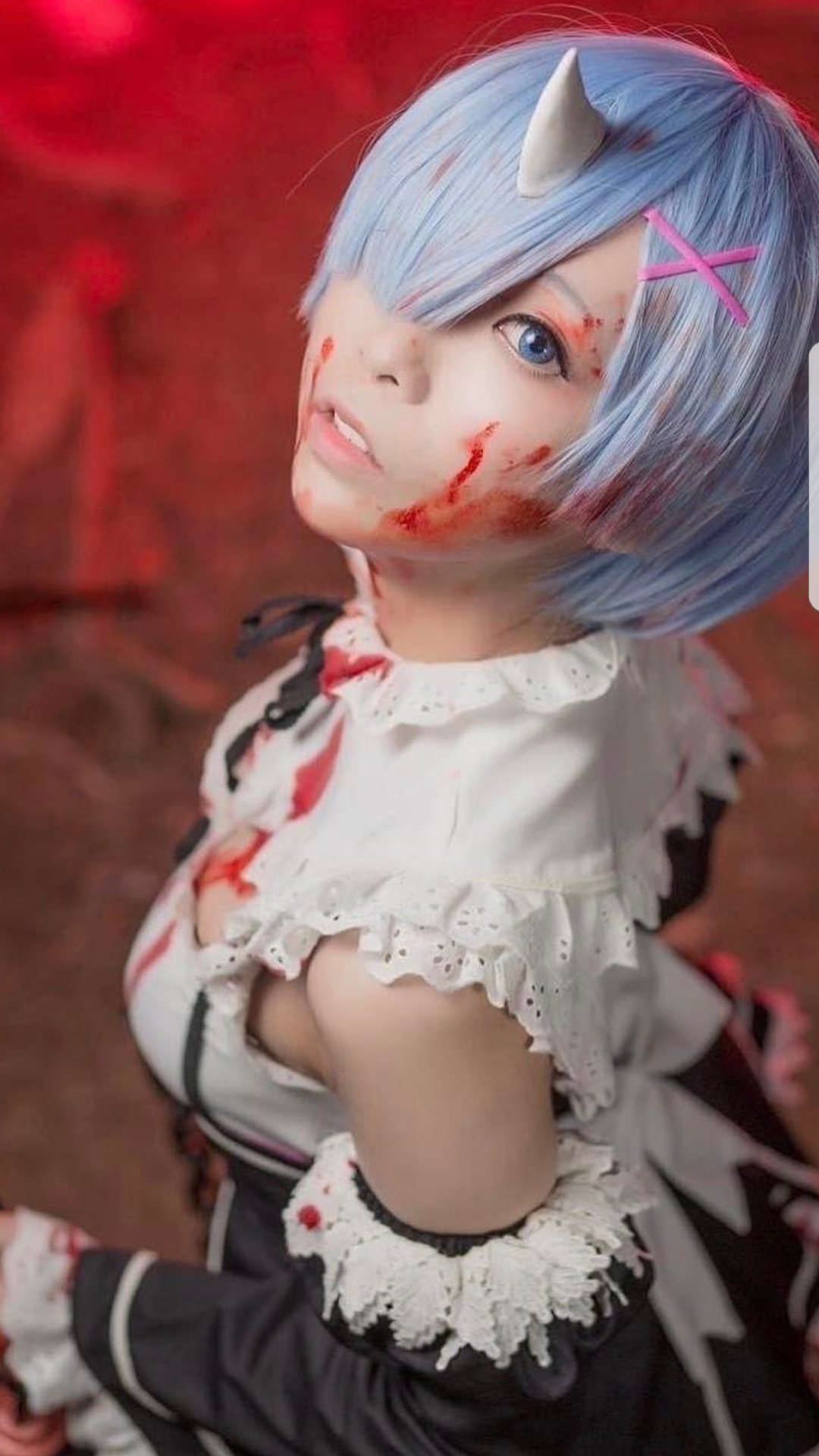 Watch the Photo by Sunsura with the username @Sunsura, posted on March 22, 2017 and the text says '#cosplay  #re:zero  #cute'