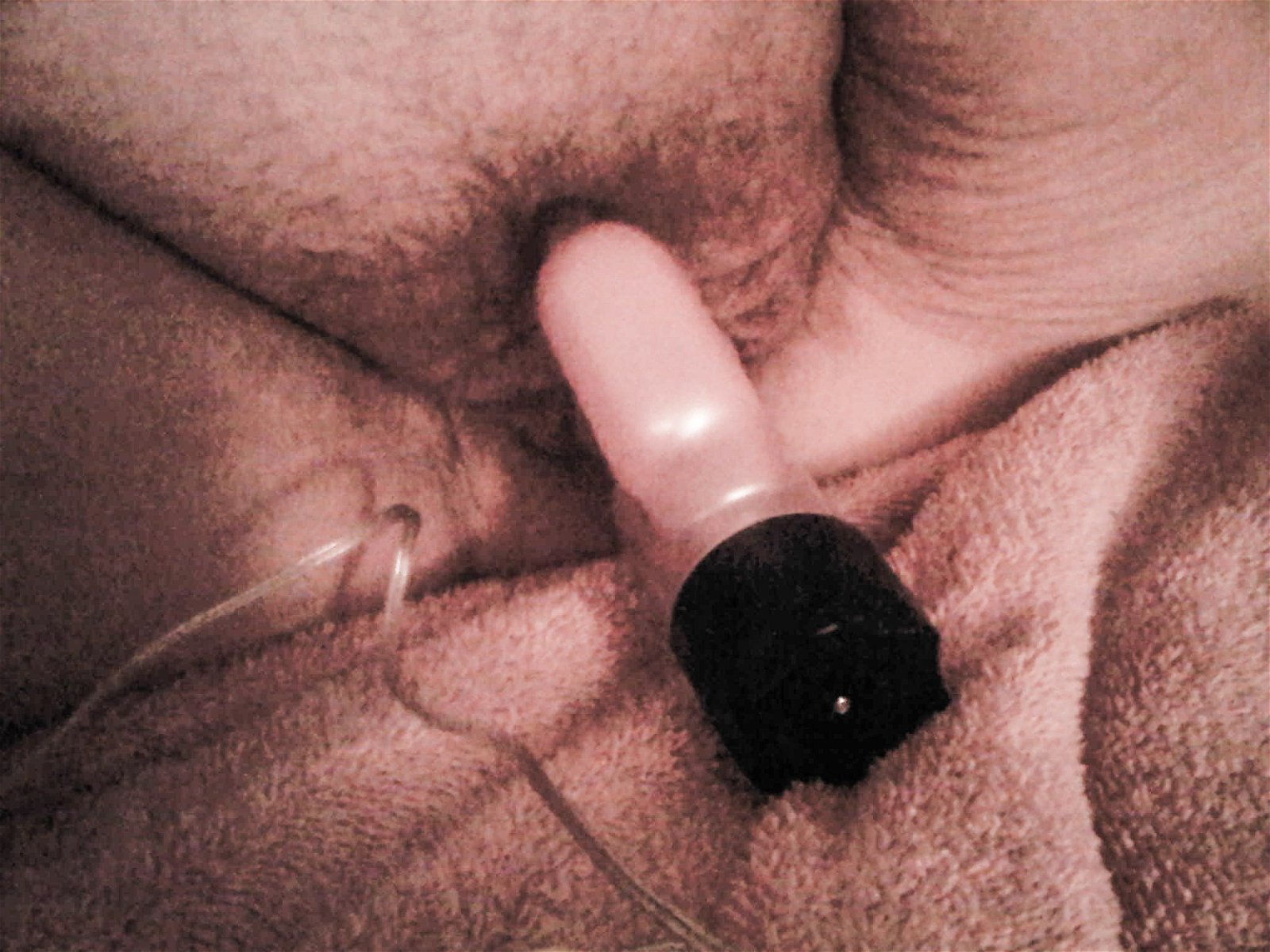 Photo by Dawn42D with the username @Dawn42D,  October 24, 2017 at 1:54 PM and the text says 'Another for Tease Me Tuesday! Hubby used this vibrator to tease me just until I was ready to cum and then pulled it away! He did this 5 times and when he finally let me cum I couldn&rsquo;t control my body! I jumped a foot off the bed shaking and spasming..'
