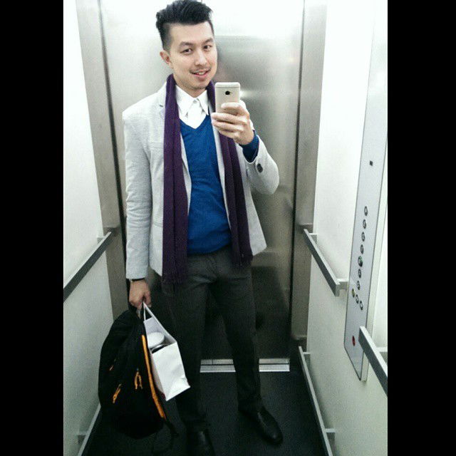 Photo by hartorsten with the username @hartorsten,  October 10, 2015 at 9:40 PM and the text says 'Had a haircut. 
#maleselfie #malemodel #mensstyle #mensfashion http://ift.tt/1Qh9qzD #haraldtorsten  #Instagram'