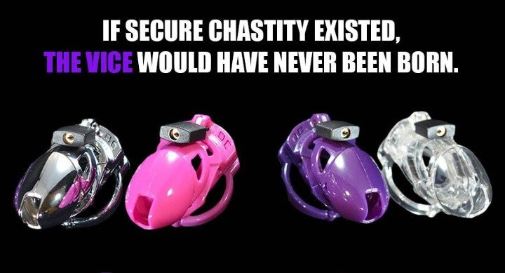 Photo by AlissaBlack with the username @AlissaBlack, who is a star user,  February 18, 2019 at 4:51 AM. The post is about the topic Bondage and the text says '#chastity is MEANT to be #inescapable. That's why #TheVice was created! 😈 

💥Use My coupon code ALISSAB at 
🔒https://lockedinlust.com🔒
checkout for 15% OFF & 50% MORE point power!🎉'
