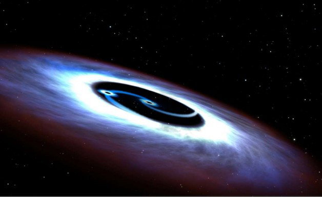 Photo by Captain-LeChene with the username @Captain-LeChene,  February 26, 2016 at 12:02 AM and the text says 'startswithabang:

LIGO’s black holes probably did not come from one star“The best thing I can say about this idea is that it falls into the category of “not automatically impossible.” The tough thing about it is that even for the most rapid rotators, the..'
