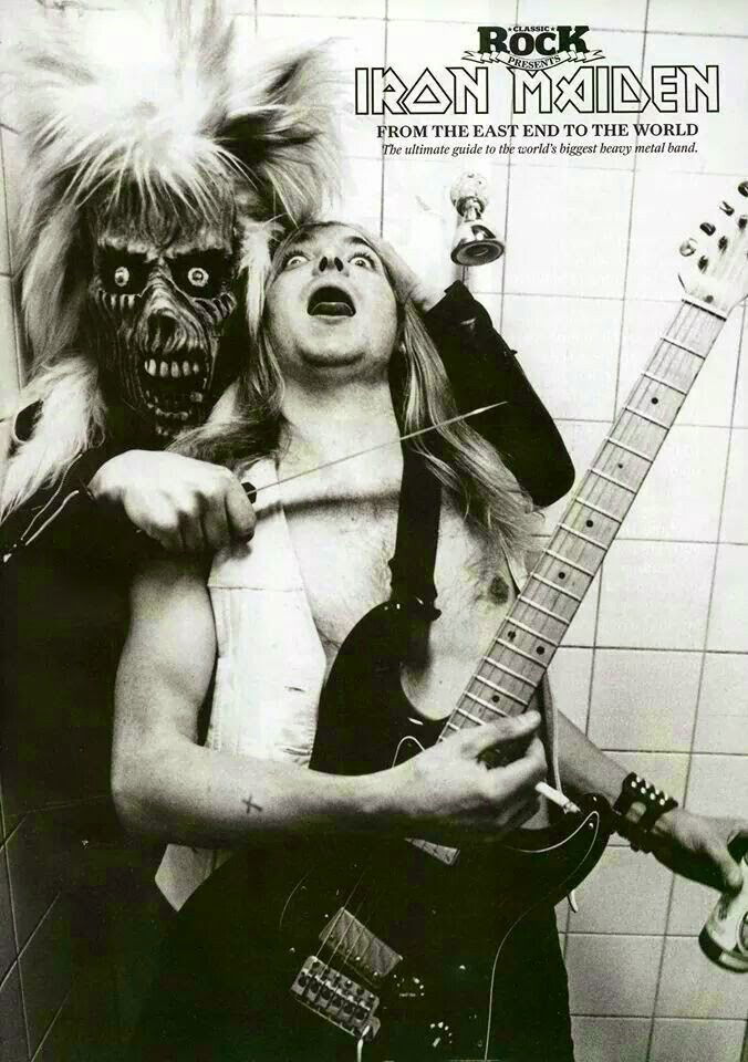 Photo by Firepower with the username @hungrygirls,  August 12, 2014 at 11:18 AM and the text says '#eddie  #iron  #maiden'