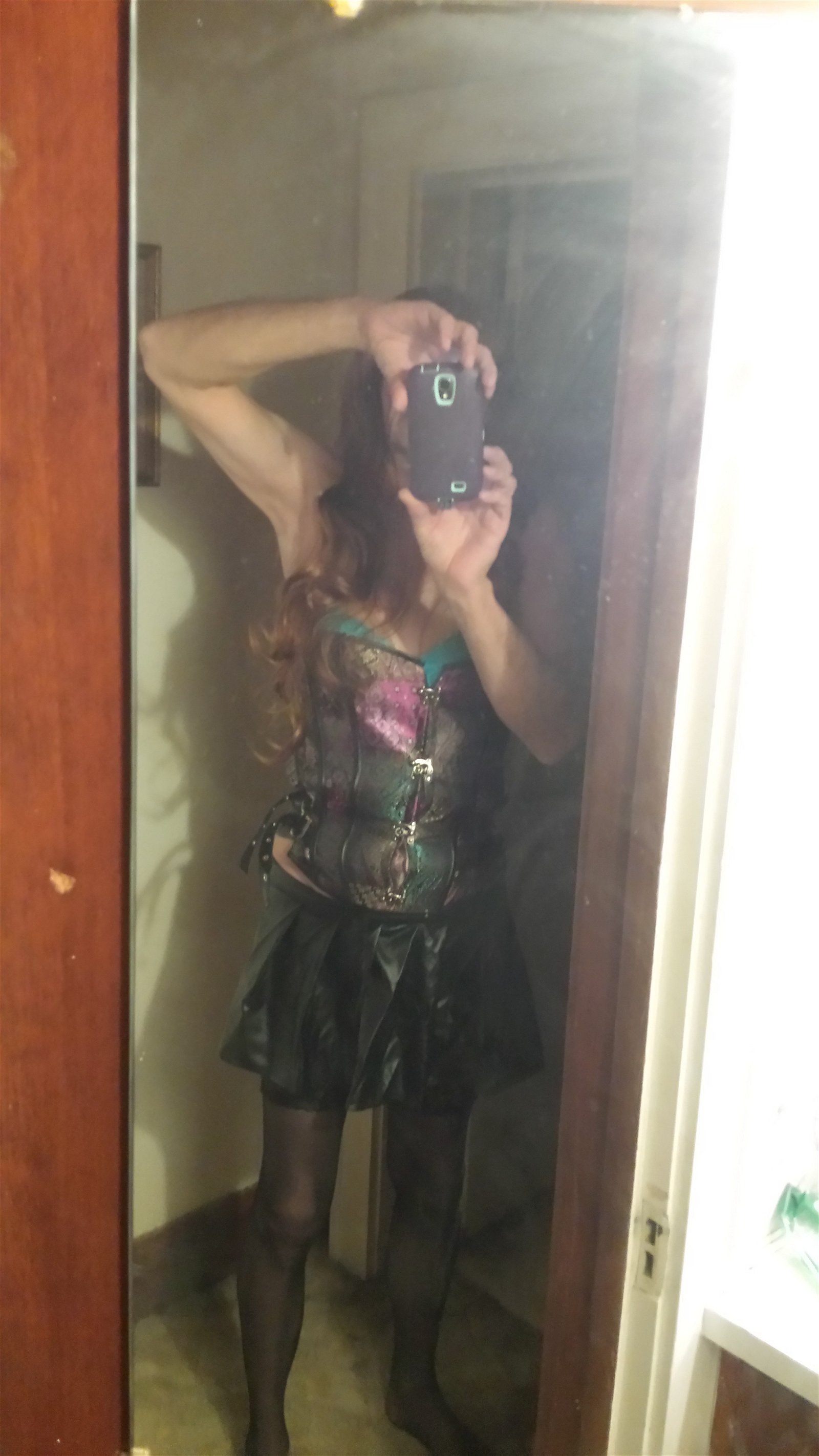 Photo by CdTeresa with the username @CdTeresa, who is a verified user,  February 21, 2019 at 1:52 AM. The post is about the topic Crossdresser selfie