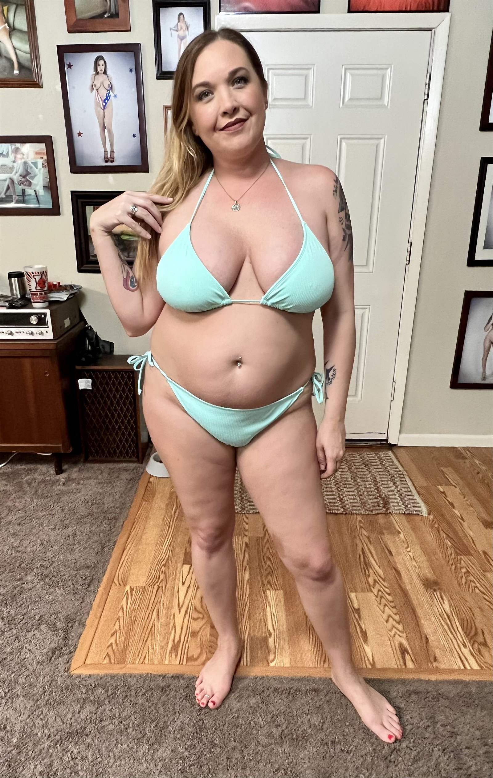 Watch the Photo by Denise La Fleur with the username @deniselafleur, who is a star user, posted on June 25, 2022. The post is about the topic Swimsuits. and the text says 'Got some new bathing suits, today!!!…'