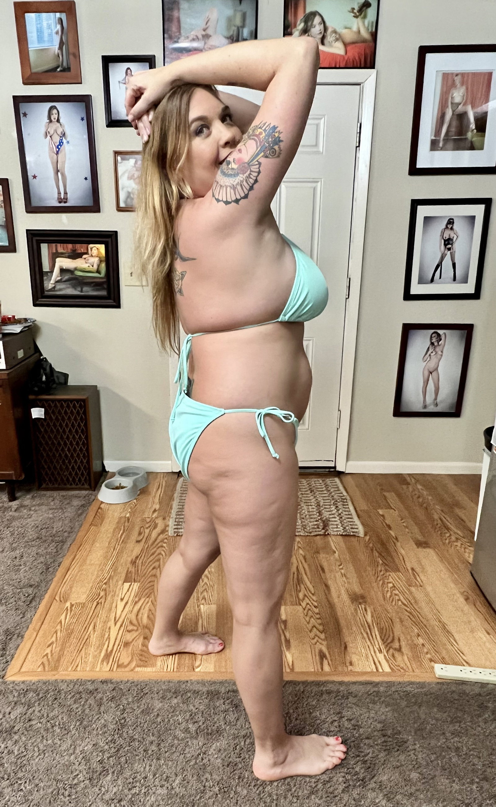Watch the Photo by Denise La Fleur with the username @deniselafleur, who is a star user, posted on June 25, 2022. The post is about the topic Swimsuits. and the text says 'Got some new bathing suits, today!!!…'