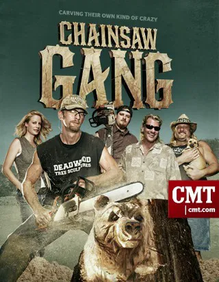 Photo by nicksnastypleasures with the username @nicksnastypleasures,  November 10, 2012 at 7:43 PM and the text says 'I am watching Chainsaw Gang
    

    
    
        
                        72 others are also watching
                
     Chainsaw Gang on GetGlue.com
     #Chainsaw  #Gang  #tv'