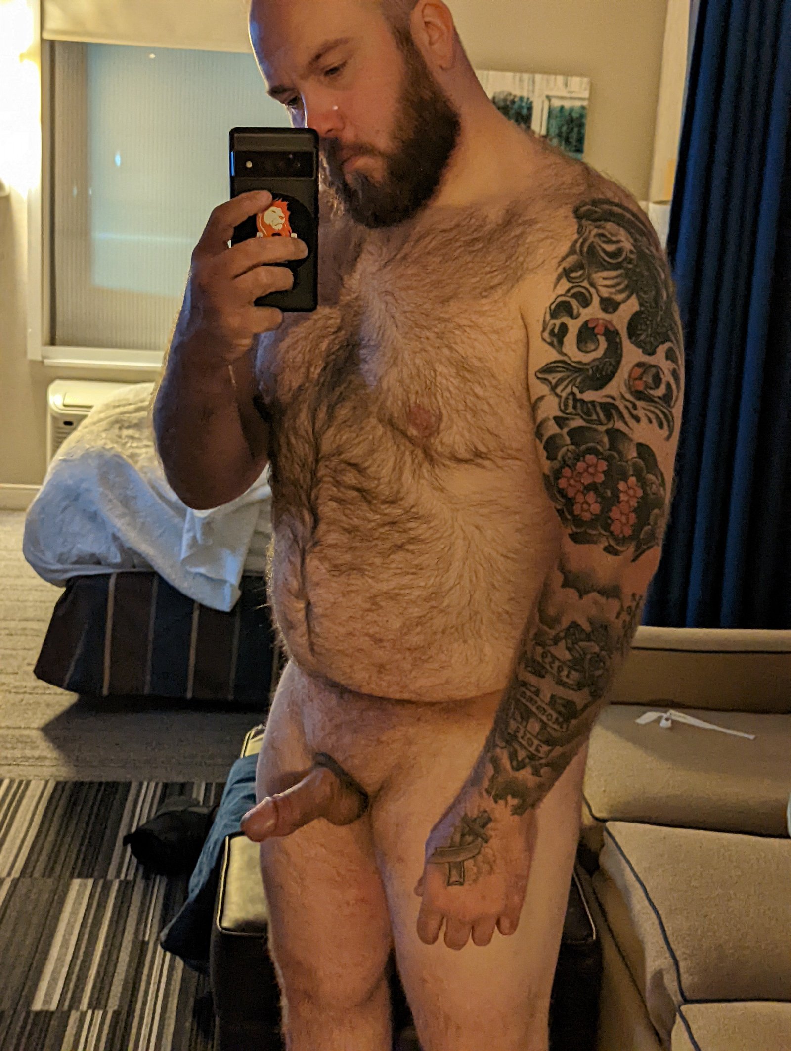 Photo by Micah87 with the username @Micah87,  April 29, 2022 at 3:55 AM. The post is about the topic Precum drip and the text says 'bored and horny'