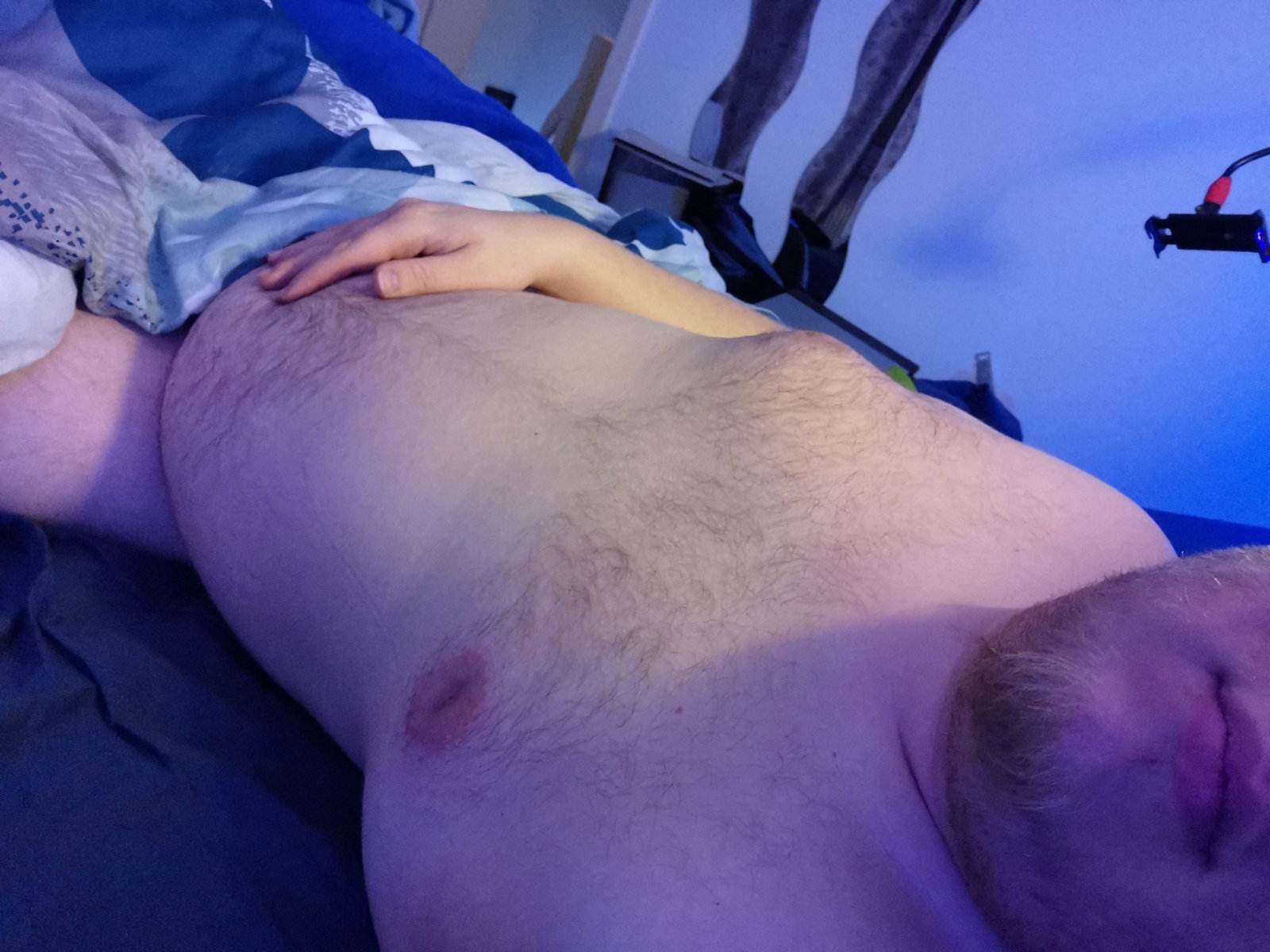 Photo by gaybear93 with the username @gaybear1993, who is a verified user,  March 4, 2019 at 8:40 PM. The post is about the topic Bears, Cubs, and Otters and the text says 'Sleepy bear cub ;)'