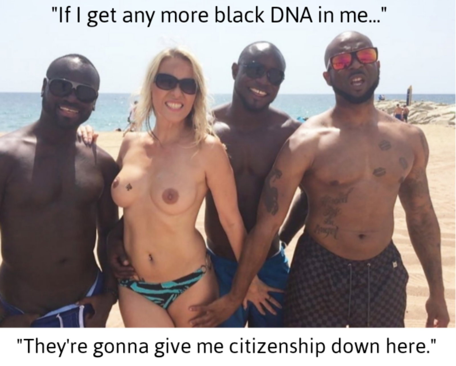 Photo by Bushbaby4321 with the username @Bushbaby4321,  April 24, 2020 at 12:09 PM. The post is about the topic Interracial Captions
