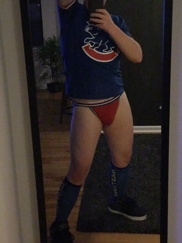 Photo by GearNGroups with the username @GearNGroups, who is a verified user,  March 5, 2019 at 6:04 AM and the text says 'Go Cubs Go!'