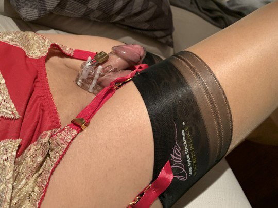 Photo by EssentialErotics.com with the username @EssentialErotics, who is a verified user,  December 16, 2019 at 2:50 PM. The post is about the topic Sissy and the text says 'Keep control of your sissy. Lock the little sissy clitty up. http://essentialerotics.com/category/75/Bondage/Chastity-and-Cock-Cages'
