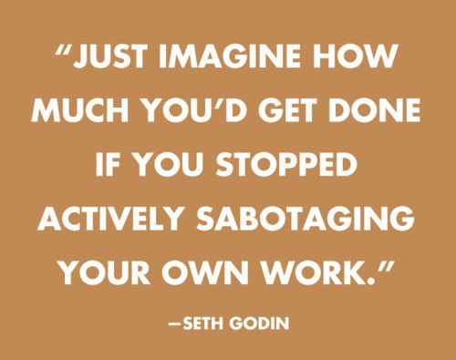 Photo by Sable with the username @SablexXx, who is a verified user,  June 5, 2011 at 5:08 PM and the text says '#Seth  #Godin  #Quote  #Comment'