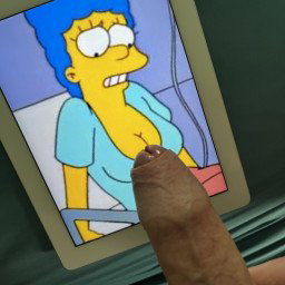 Photo by StanRedman with the username @StanRedman, who is a verified user,  September 28, 2023 at 7:16 AM. The post is about the topic Cum tributes and the text says 'Think Marge deserves a hot load or do you have a better idea for me to cum on? #cumtribute #margesimpson'