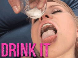 Photo by CallmeLena with the username @CallmeLena, who is a verified user,  October 5, 2018 at 10:50 AM and the text says 'pinksissycumslut:

Reblog if you want to suck, slurp and lick up all the cum you can until your sissy slut mouth is full of it!'