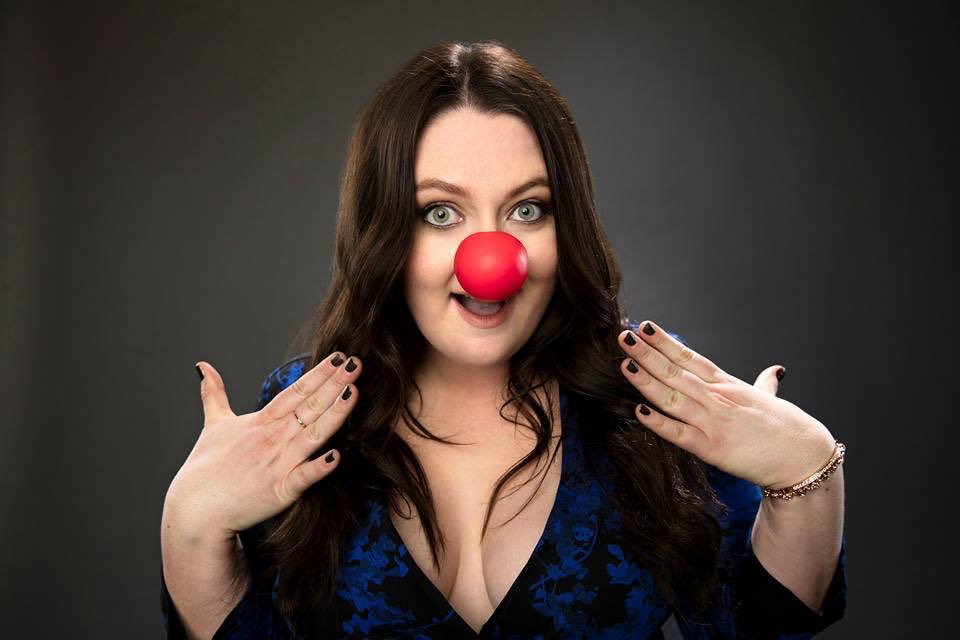 Photo by badcat1970 with the username @badcat1970,  October 26, 2016 at 6:42 PM and the text says 'Got me a big ol crush on the gorgeous, blue-eyed, funny, curvy Canadian Lauren Ash. She’s like the best of Meg White, Sophie Dee and Melissa McCarthy all in one. Happy Halloween, Dina.  #lauren  #ash'