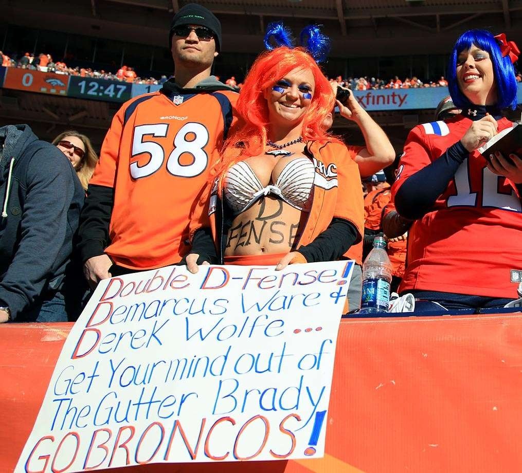 Watch the Photo by badcat1970 with the username @badcat1970, posted on January 28, 2016 and the text says 'Wow, bronco babe.  You &amp; Pashence have a lil cat fight for me.  I’ll take the winner AND loser to the SB. :-) #big  #boobs  #carolina  #panthers  #denver  #broncos'