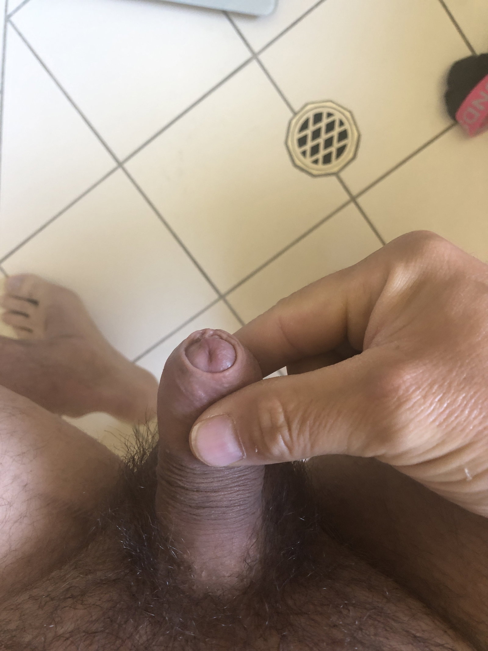 Photo by Jeff22 with the username @Jeff22, who is a verified user,  April 27, 2019 at 2:01 AM. The post is about the topic Amateur and the text says 'My cock 4.5 inches when hard'