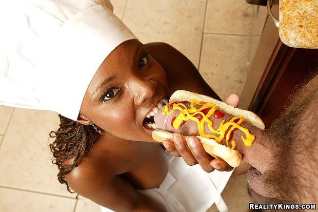 Watch the Photo by KonkeyDong80 with the username @KonkeyDong80, posted on February 12, 2017 and the text says 'hopetoeatmyc0ck: #girl  #woman  #hot  #sexy  #sex  #blowjob  #oral  #hotdog  #food  #black  #interracial  #penis  #dick  #cock  #boobs  #breasts  #tits  #cooking'