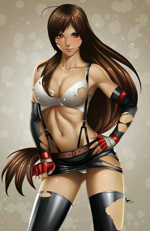 Photo by KonkeyDong80 with the username @KonkeyDong80,  February 6, 2017 at 3:17 AM and the text says '#tifa  #lockhart  #video  #game  #gamer  #gaming  #art  #hot  #sexy  #ripped  #boobs  #breasts  #tits  #final  #fantasy  #final  #fantasy  #VII'